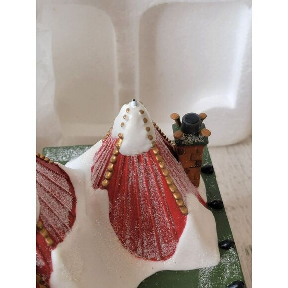 Dept 56 56407 AS IS Santa's visiting center 1999 Village accessory Xmas - Picture 9 of 16